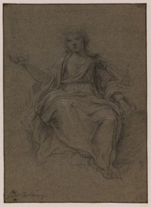 Draped Female Figure — Reni Guido (le Guide)