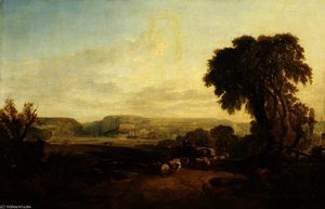 Clifton From Ashton Meadows — William James Müller