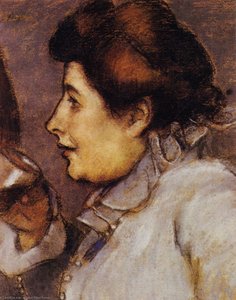 Woman With A Glass — József Rippl-rónai