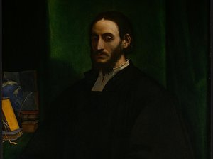 Portrait Of A Humanist, C. Detalj, Ngw — Sebastiano Del Piombo
