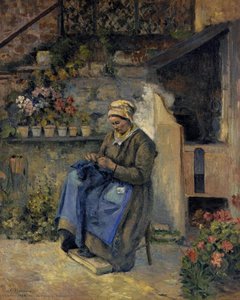 Mother Jolly — Camille Pissarro, Impressionist Landscape