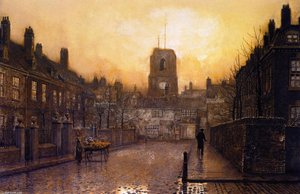 An Idyll Of Old Chelsea — John Atkinson Grimshaw