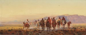 On The Trail In Idaho — Peter Antony Moran