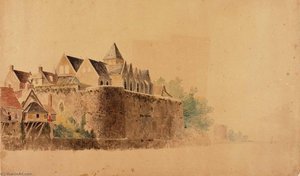 Ancient Cathedral And Tower Of Harold, St. Valery — Miner Kilbourne Kellogg