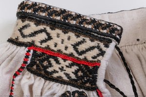 Aievea Collection; \nmoldavia Traditional Shirt;\nbased On Artefact Of The National Museum Of The Romanian Peasant — Irina Agachi