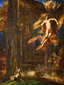The Raising Of Ganamede — Gustave Moreau, Symbolist Painting