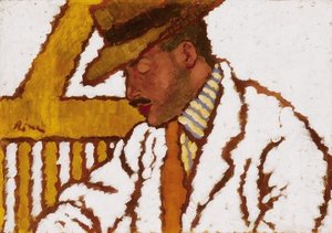 Man In Hat (also Known As Portrait Of Count Somssich) — József Rippl-rónai