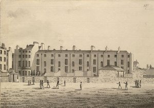A cricket match in Devonshire Street