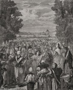 The Women March On Versailles — Hippolyte De La Charlerie
