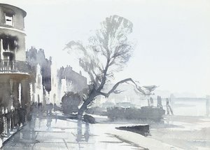 Winter Morning, Strand-on-the-green — Edward Seago