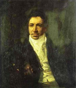 Portrait Of The Secretary Of State Piotr Kikin — Karl Pavlovich Brulloff