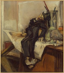 Still Life With Puppet — Franz Kline
