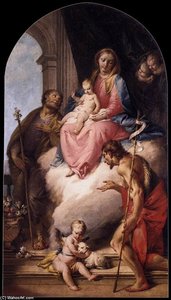 Madonna And Child With Saints