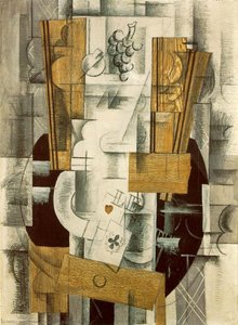 Fruit Dish, Ace Of Clubs — Georges Braque
