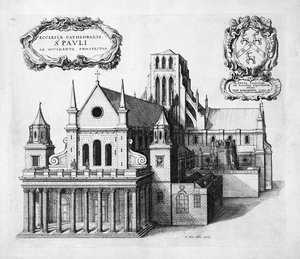 St Paul's from the west