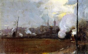 Evening Train To Hawthorn — Thomas William Roberts