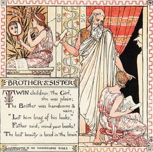 Brother And Sister — Walter Crane