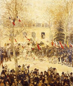 The Festival For The 80th Birthday Of The Poete — Jean-françois Raffaelli