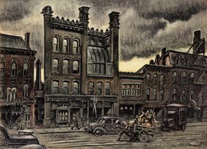 Street Scene 1 — Charles Burchfield