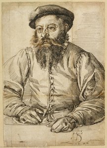 Portrait Of A Bearded Man — Tobias Stimmer
