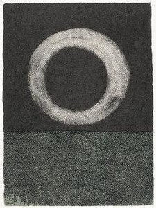 Moon (plate, Folio 14) From Oda A Lorca — Antonio Frasconi