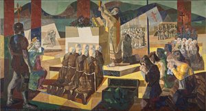 First Mass In Brazil — Candido Portinari De Menezes