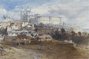San Vicente, Lisbon By Eduard Hildebrandt — Eduard Hildebrandt