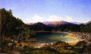 Mountain Lake Scene