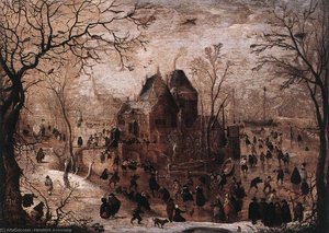 Winter Landscape — Hendrick Avercamp
