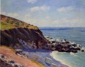 Lady's Cove - Langland Bay, Morning — Alfred Sisley