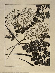 Ipswich Prints: Chrysanthemum — Arthur Wesley Dow, Impressionistic Synthesis
