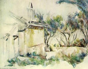 Jourdan's Cottage — Paul Cézanne