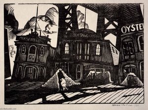 Oyster Boats — Howard Cook