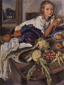Katya Still Life — Zinaida Serebriakova