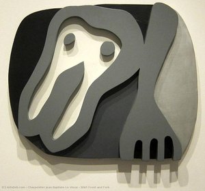 Shirt Front And Fork — Charpentier Jean Baptiste Le Vieux