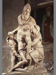Pieta 1 — Michelangelo Buonarroti, Italian Renaissance