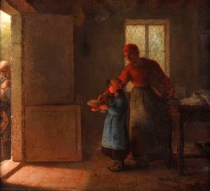 The Charity — Jean-françois Millet