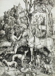 Saint Eustace — Albrecht Dürer