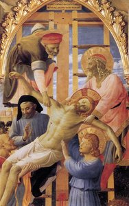 Deposition From The Cross (detail) — Fra Angelico, Renaissance Revival