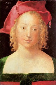 Young Woman With A Red Beret — Albrecht Dürer