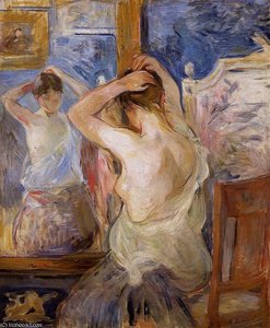 Before The Mirror — Berthe Morisot