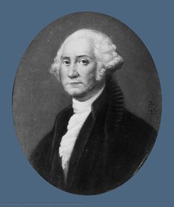 George Washington — Gilbert Stuart Newton