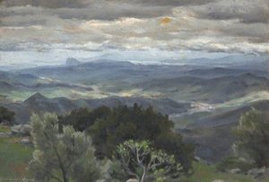 Gibraltar From Gaucín — Stephen Bone