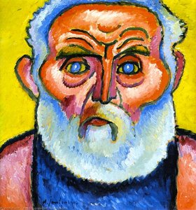 The Gardener (also Known As Old Blue Beard) — Alexej Von Jawlensky
