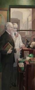 'give To Us Each Day Our Daily Bread' (triptych, Left Wing) — Frank R Dickinson
