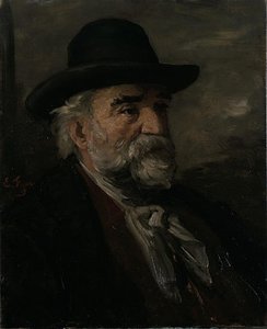 Portrait de Ravanat (Th.), peintre grenoblois