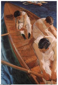 En La Yola Zarauz — Joaquín Sorolla Y Bastida