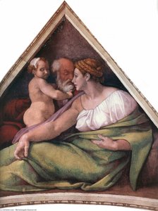 Ancestors Of Christ: Figures (19) — Michelangelo Buonarroti