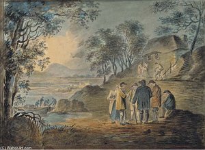Smugglers Conversing — William Payne