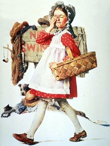 Look Away — Norman Rockwell